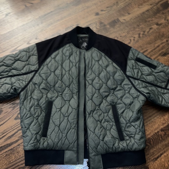 Moose Knuckles XXL Flushing Bomber Quilted Jacket Coat - Picture 4 of 9